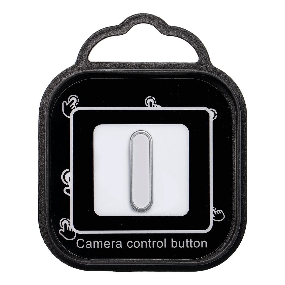 Camera Control active button fit jaoks IPHONE 16 series Ümbris Drop Glue / Clear Mag Cover hõbedane