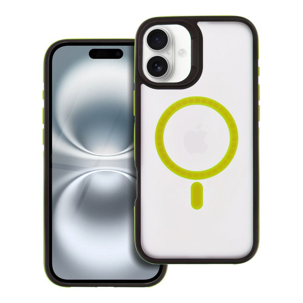 Ümbris NEO jaoks IPHONE 16 Plus compatible with MagSafe kollane