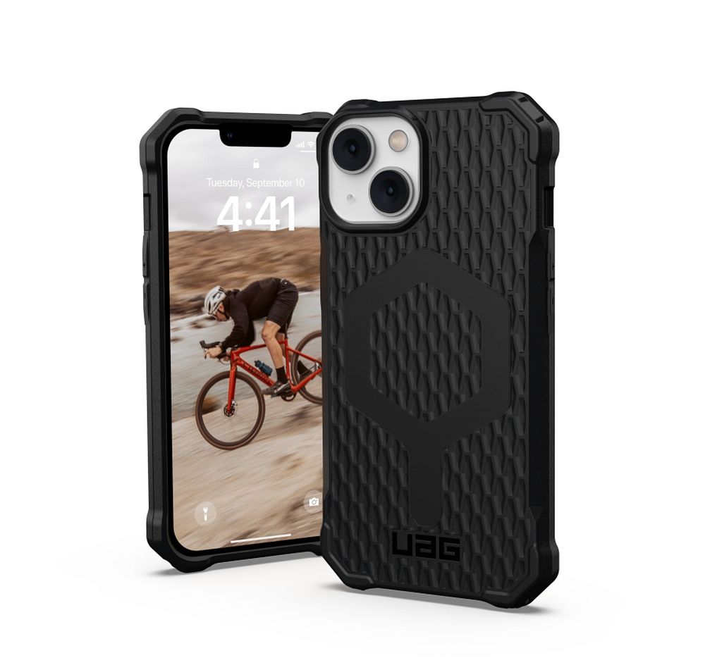 UAG Urban Armor Gear ümbris ESSENTIAL ARMOR compatible with MagSafe jaoks IPHONE 14 Plus must
