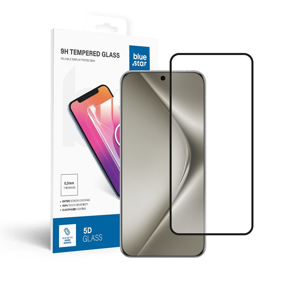 Karastatud klaas to Huawei Pura 70 PRO sinine Star 5D must