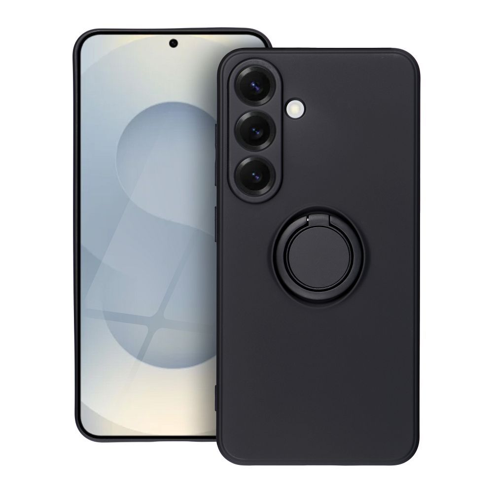 SILICONE RING ümbris jaoks SAMSUNG S25 must