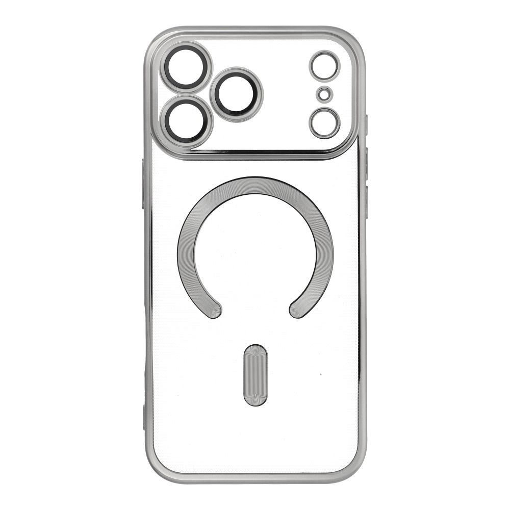ELECTRO MAG COVER case compatible with MagSafe jaoks IPHONE 17 Pro Max hall titanium