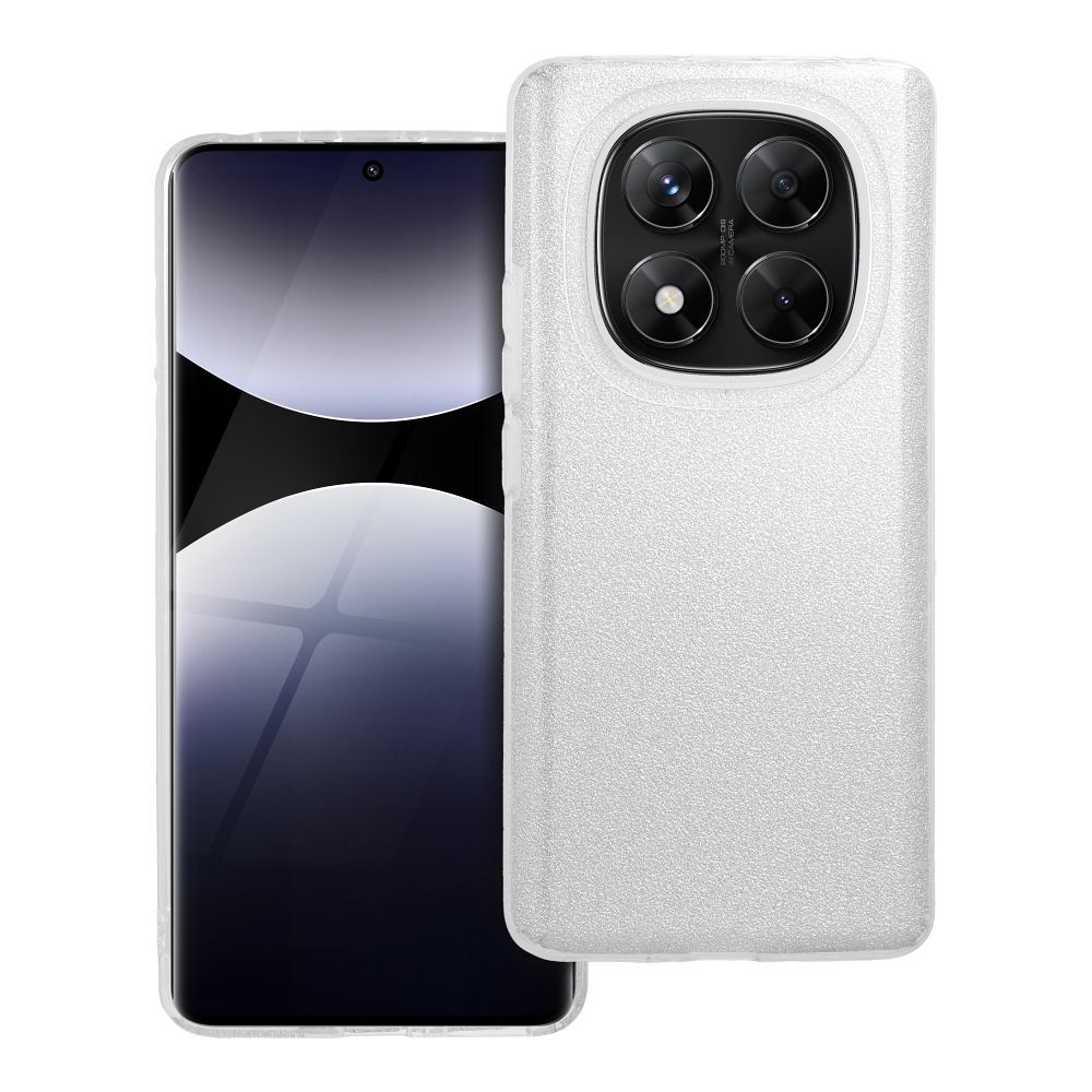 SHINING Ümbris jaoks XIAOMI Redmi Note 14 Pro 4G hõbedane