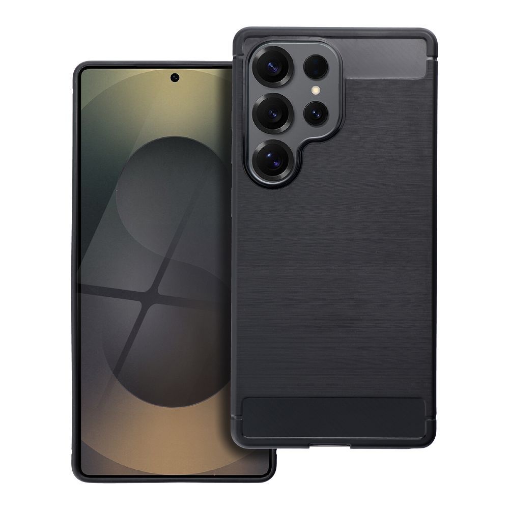 Ümbris jaoks Samsung S25 ULTRA Carbon must