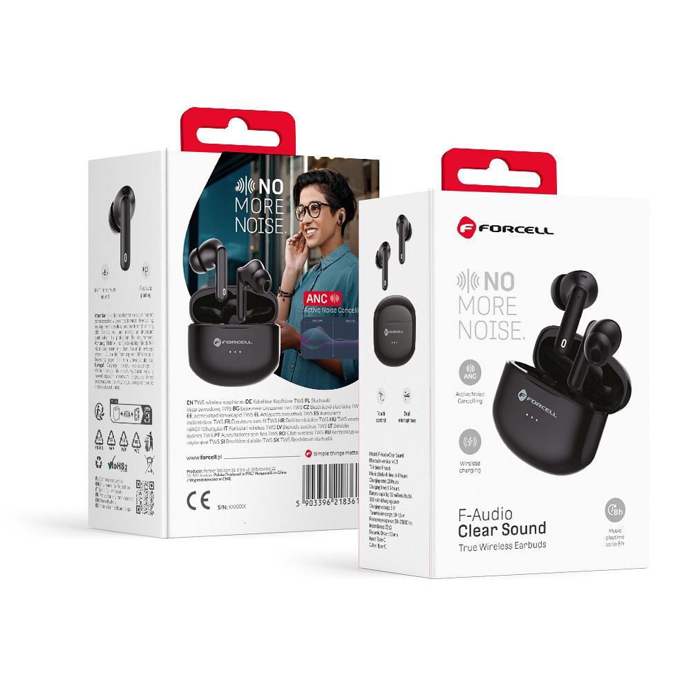 FORCELL F-AUDIO Clear Sound wireless earphones bluetooth TWS must