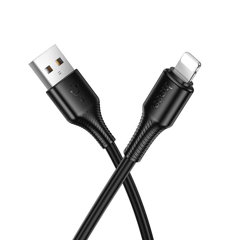 Kaabel USB A to Lightning Hoco 2,4A 1 m X120 must