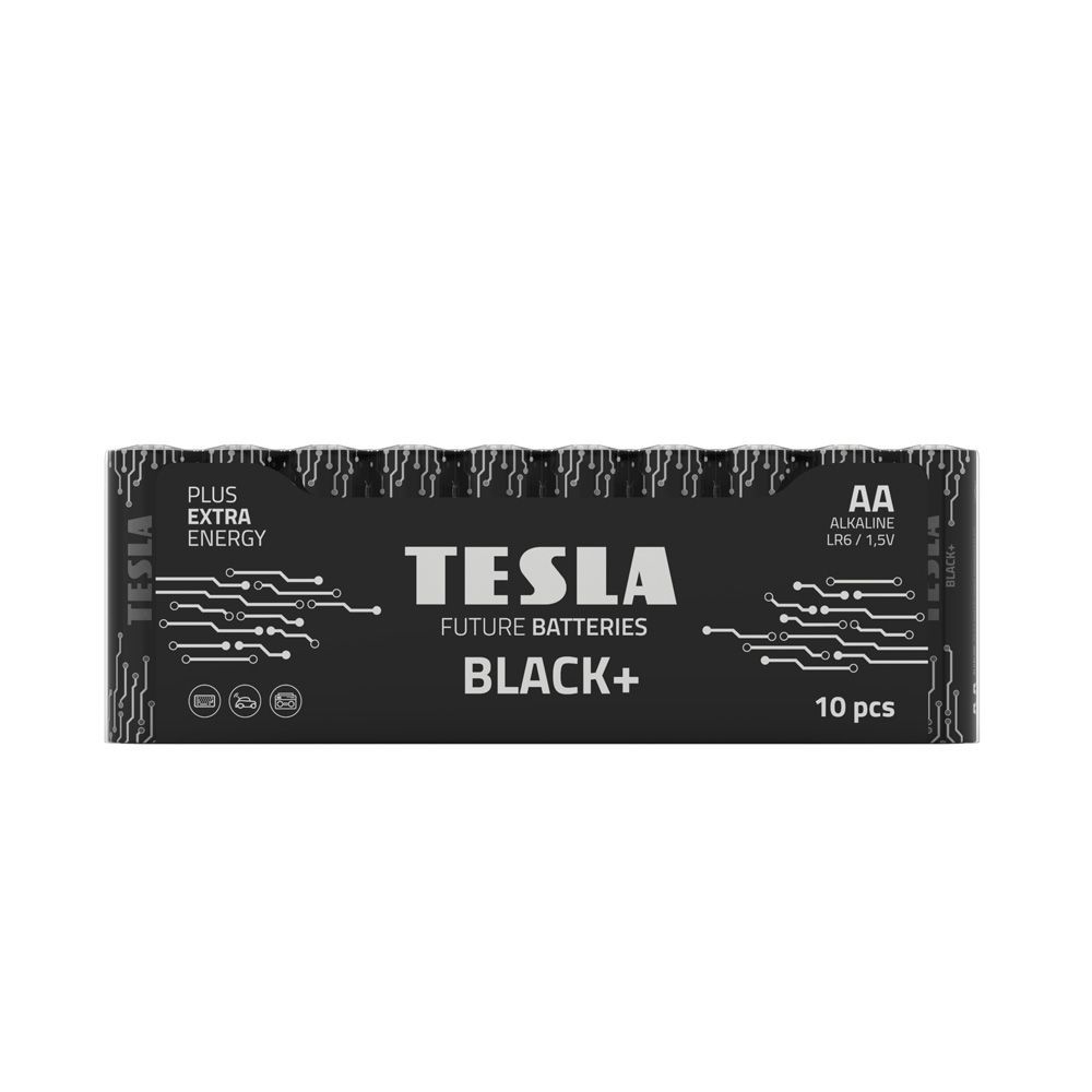 TESLA alkaline battery R6 (AA) BLACK+ [10x72] 10 pcs