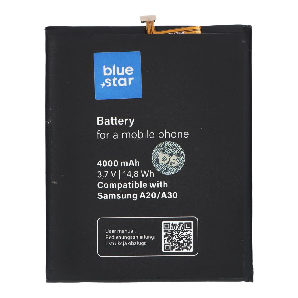 Battery jaoks Samsung A20 / A30 / A30S / A50 4000 mAh Sinine Star Premium