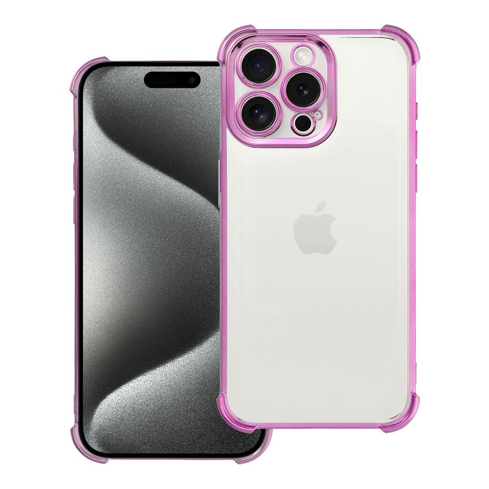Ümbris jaoks iPhone 15 PRO MAX Antishock Electro lilla