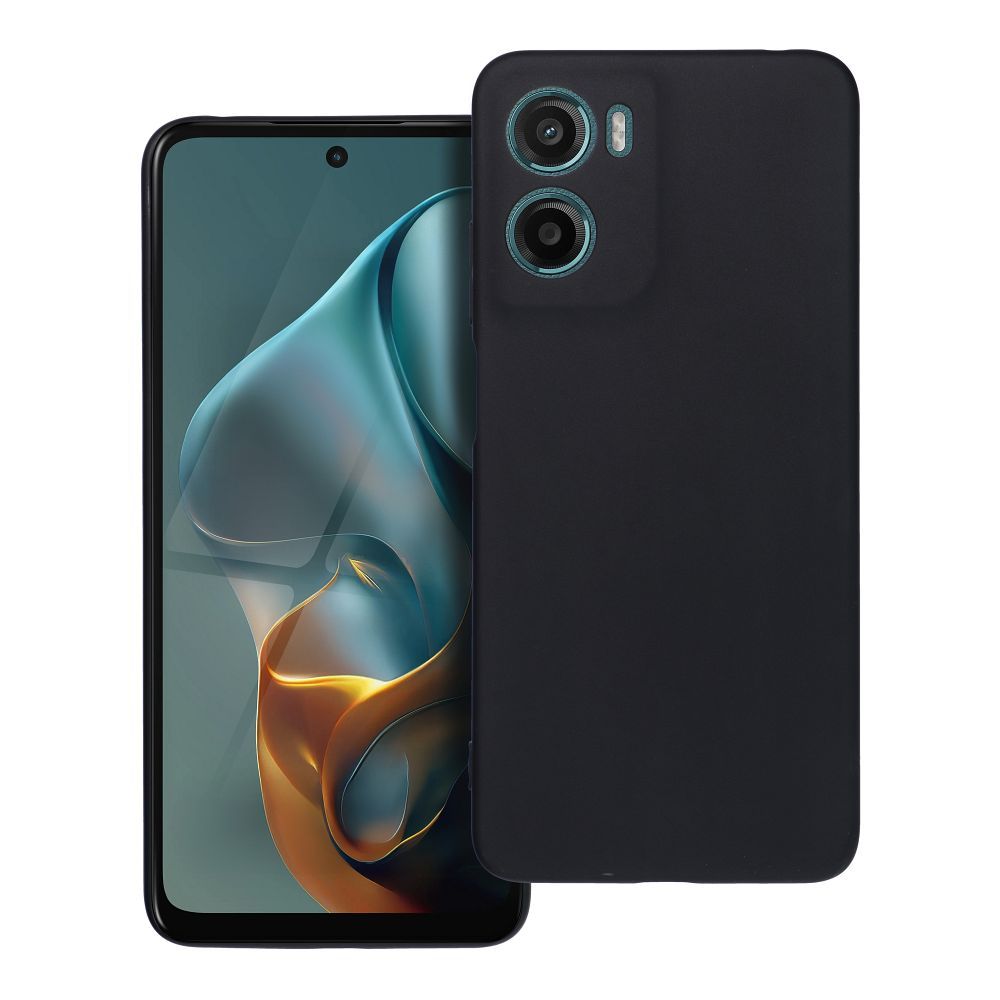 MATT ümbris jaoks MOTOROLA G05 / E15 must