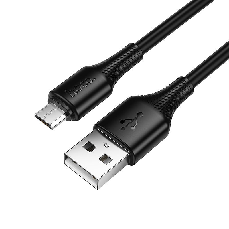 Kaabel USB A to Micro USB Hoco 2,4A 1 m X120 must