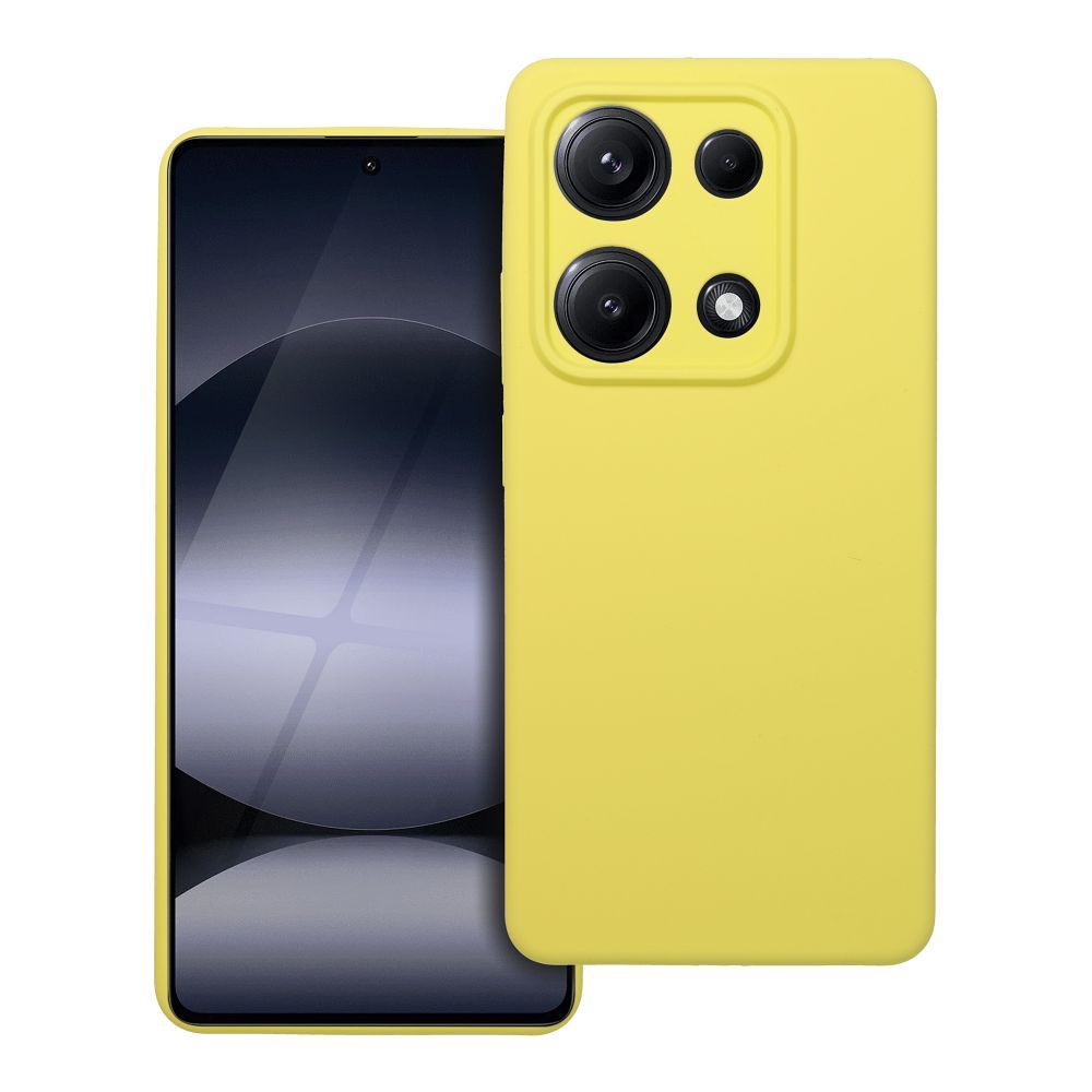 Ümbris Silikoon 2mm jaoks XIAOMI REDMI NOTE 14S lemon