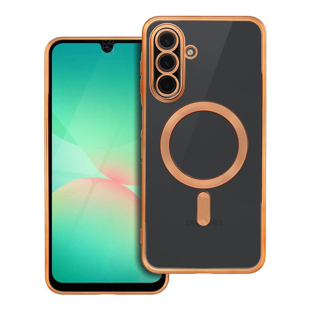 ELECTRO MAG COVER case compatible with MagSafe jaoks SAMSUNG A26 kuldne