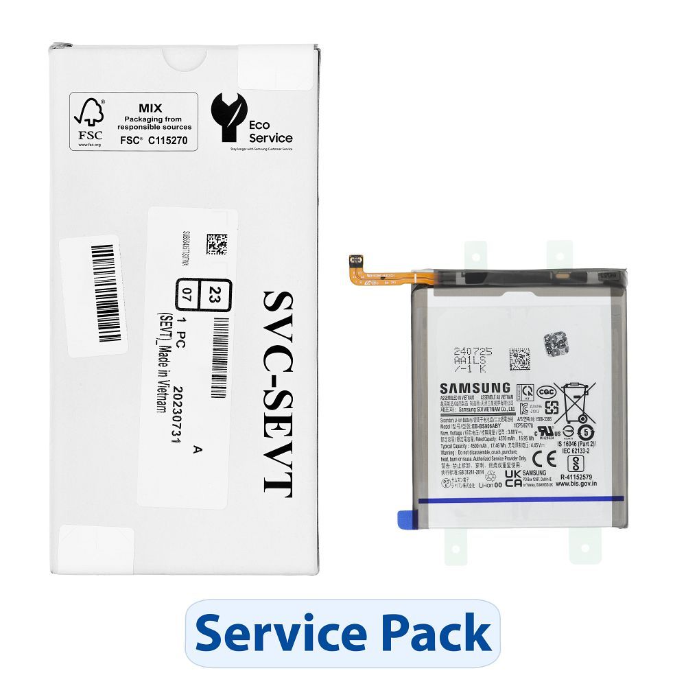 ServicePack Battery EB-BS906ABY jaoks SAMSUNG S22 PLUS GH82-27502A