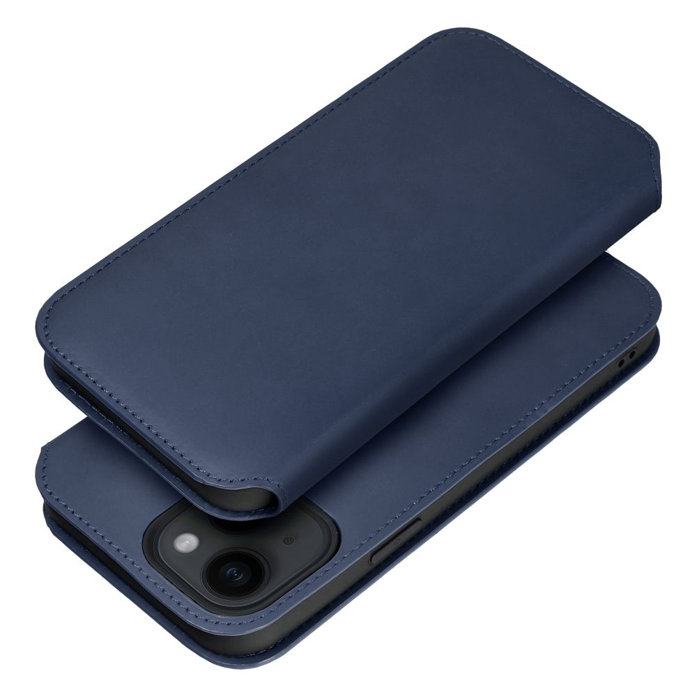 DUAL POCKET Book ümbris jaoks SAMSUNG A35 navy
