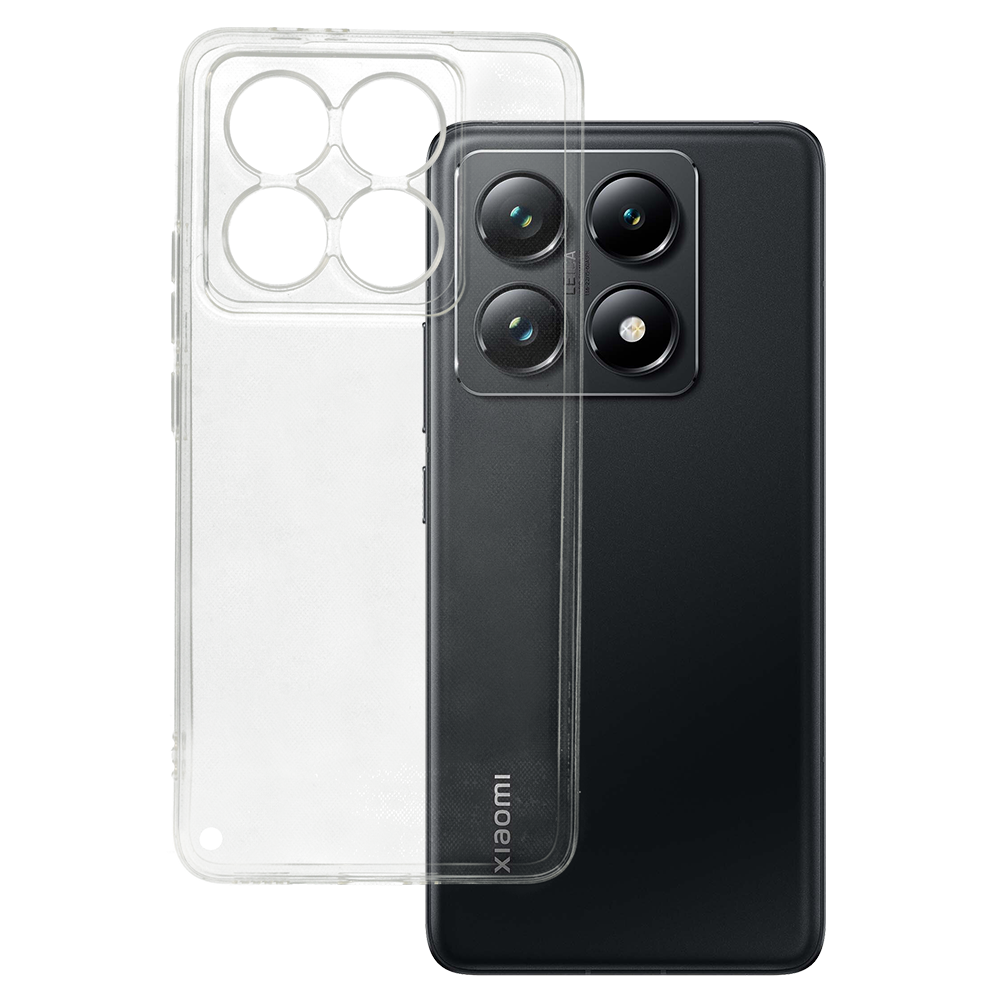 Ultra Läbipaistev 1mm Ümbris jaoks Xiaomi 14T Pro Läbipaistev