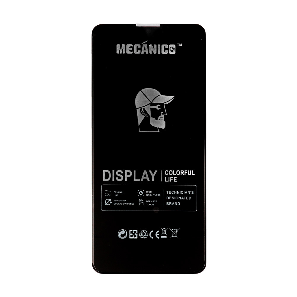 Mecanico LCD Screen T2O jaoks Samsung Galaxy A32 4G must with frame