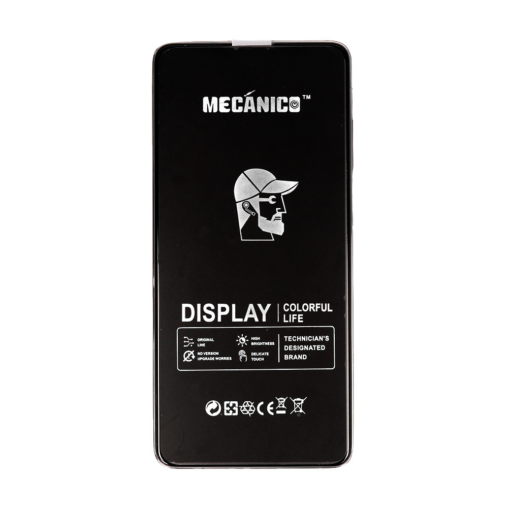 Mecanico LCD Screen T2O jaoks Samsung Galaxy A72 4G must with frame