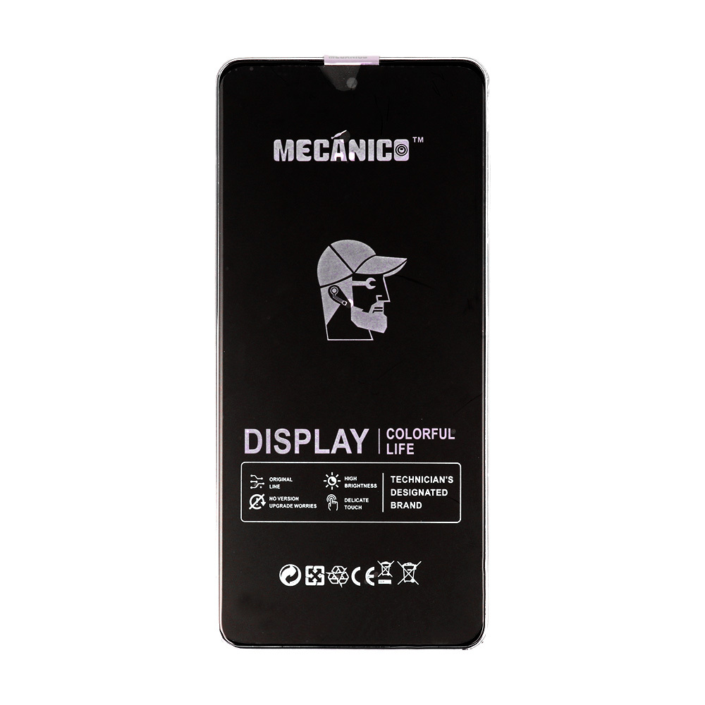 Mecanico LCD Screen T2O jaoks Samsung Galaxy A73 5G must with frame