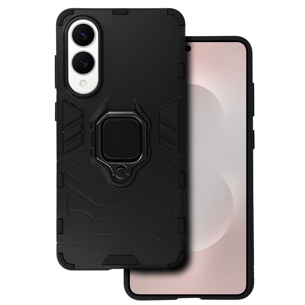 Ring Armor Ümbris jaoks Samsung Galaxy S25 Edge Must