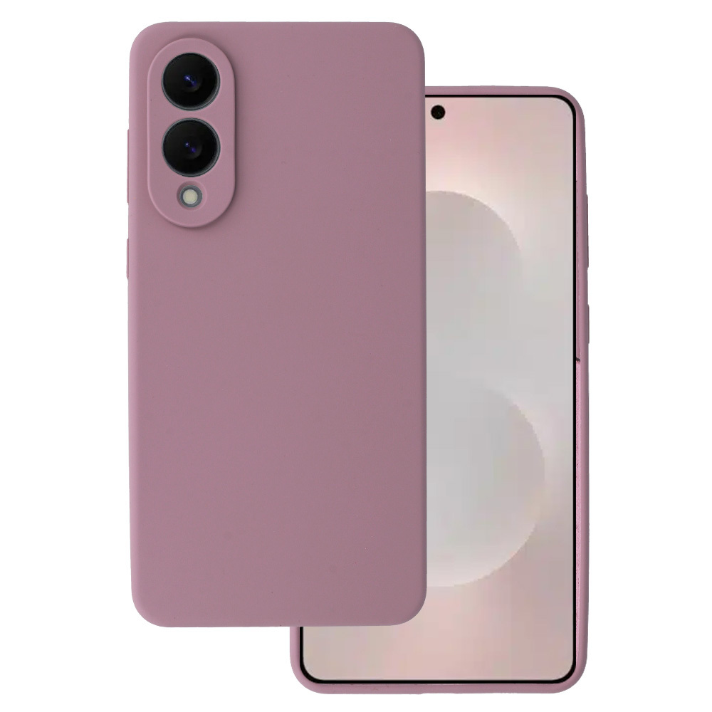 Silicone Lite Ümbris jaoks Samsung Galaxy S25 Edge heather