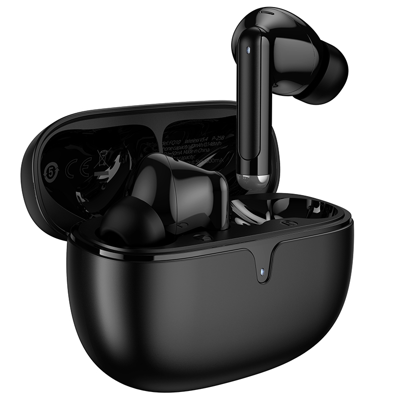 Borofone TWS Bluetooth наушники FQ10 Joyful черные