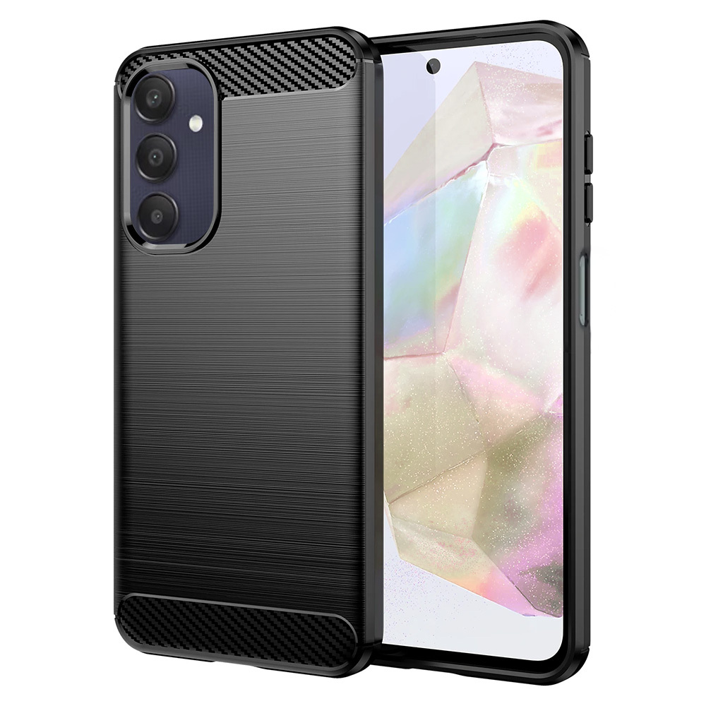 Carbon Ümbris jaoks Samsung Galaxy A25 5G must