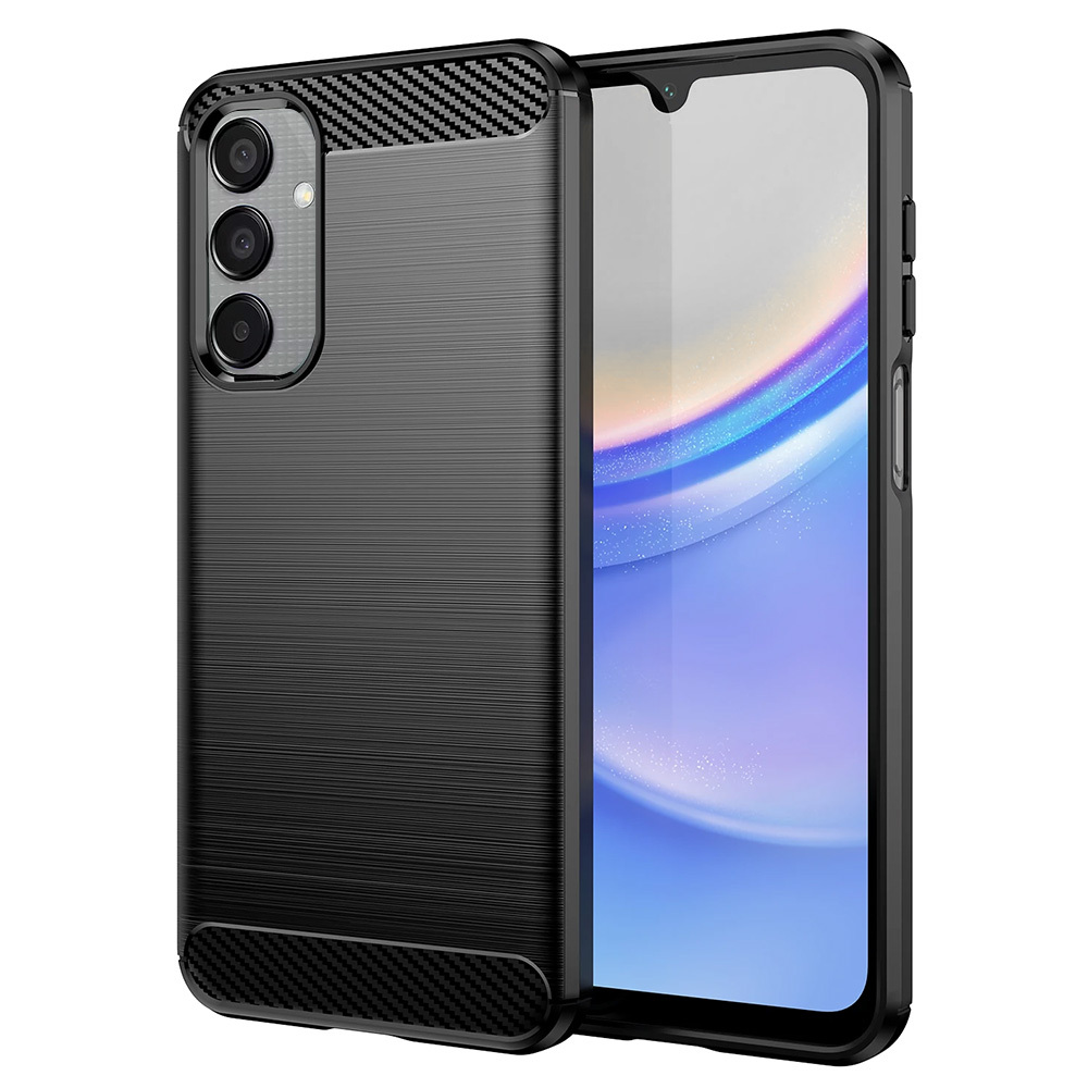 Carbon Ümbris jaoks Samsung Galaxy M15 5G must