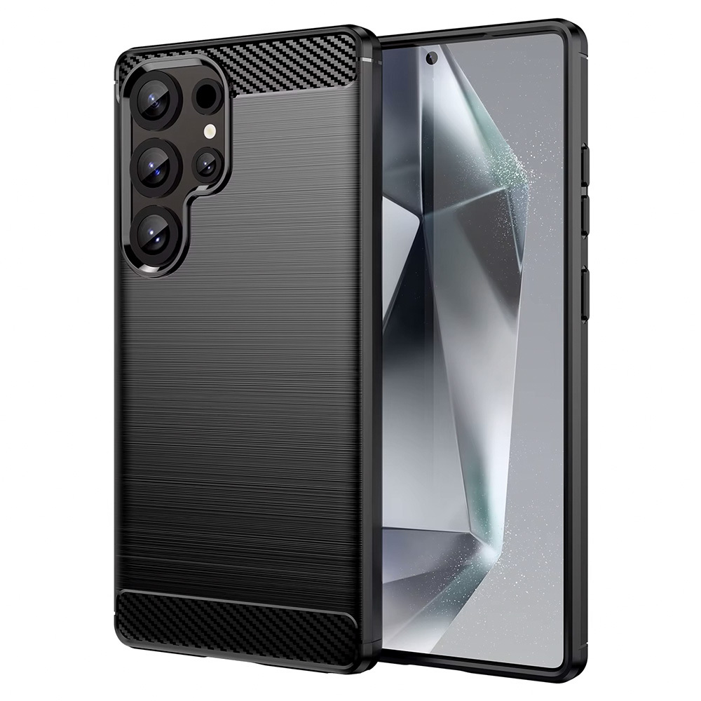 Carbon Ümbris jaoks Samsung Galaxy S25 Ultra must