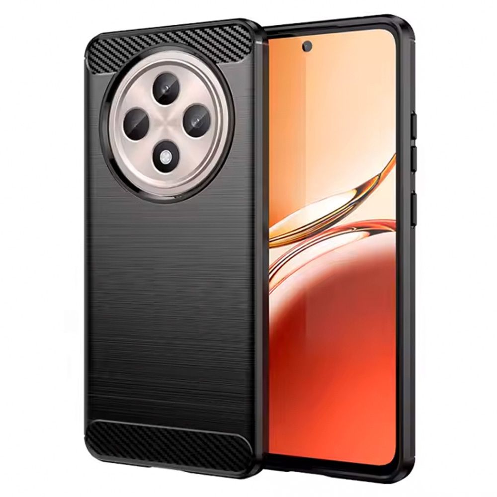 Carbon Ümbris jaoks Oppo Reno 12 F 5G must