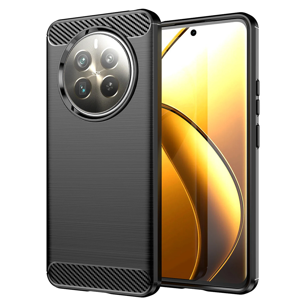 Carbon Ümbris jaoks Realme 12 Pro 5G must