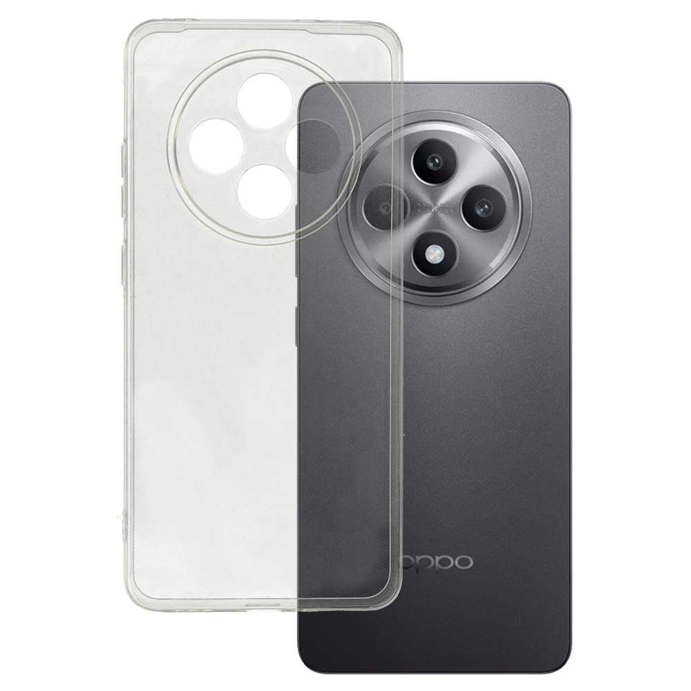 Ultra Läbipaistev 1mm Ümbris jaoks Oppo Reno 12F 5G Läbipaistev