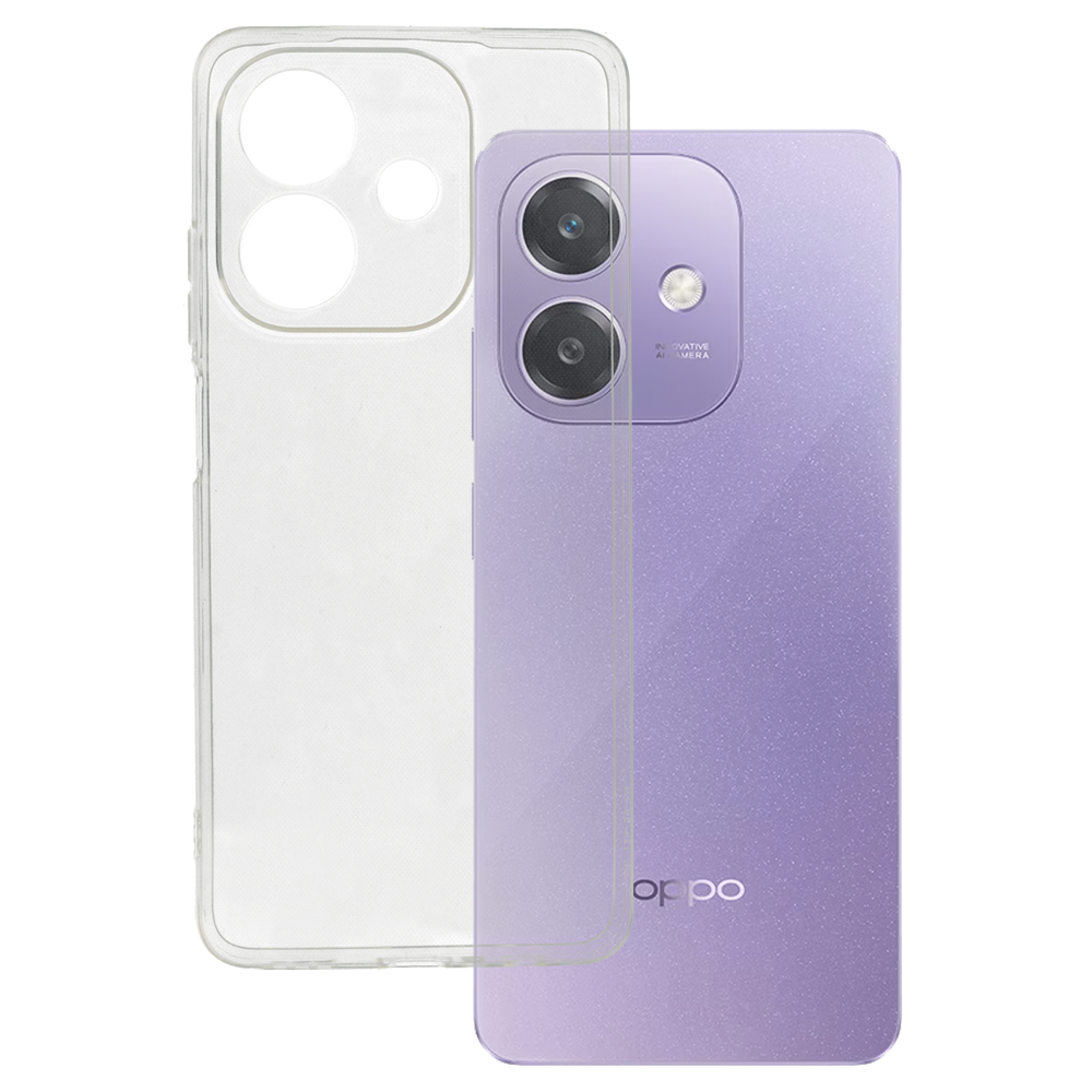 Ultra Läbipaistev 1mm Ümbris jaoks Oppo A40 4G Läbipaistev