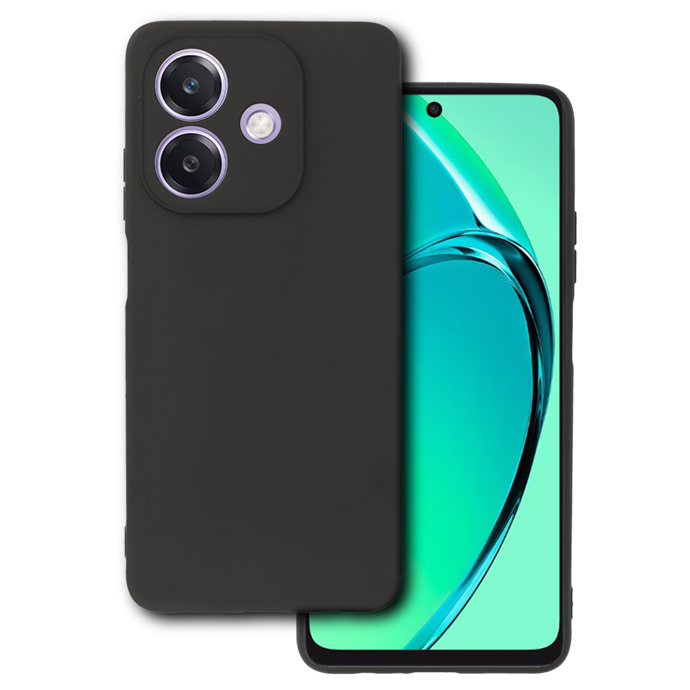 Back Ümbris MATT jaoks OPPO A40 4G Must