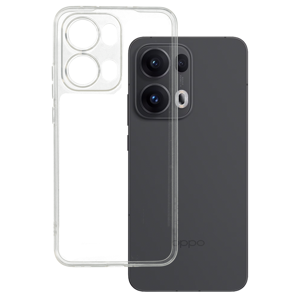 Ultra Läbipaistev 1mm Ümbris jaoks Oppo Reno 13 Pro 5G Läbipaistev