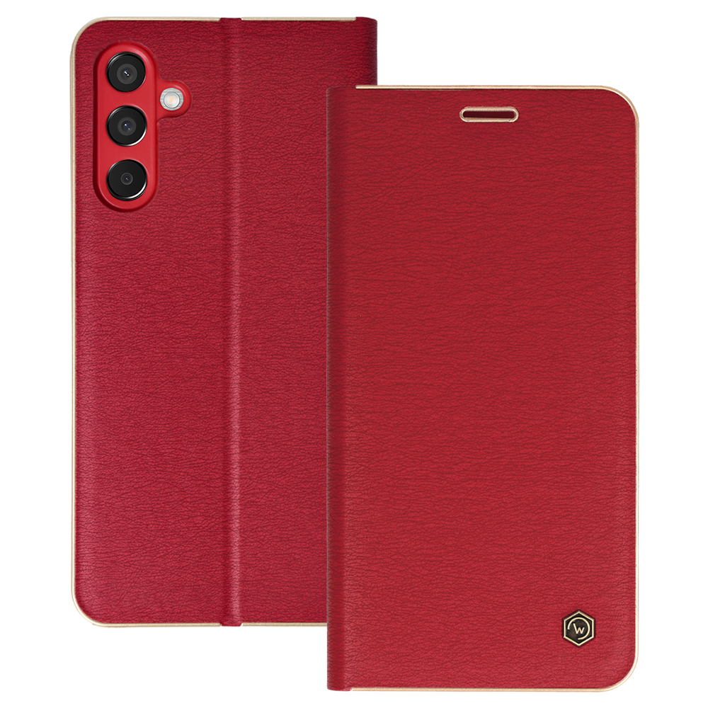 Wonder Frame Ümbris jaoks Samsung Galaxy M15 5G punane