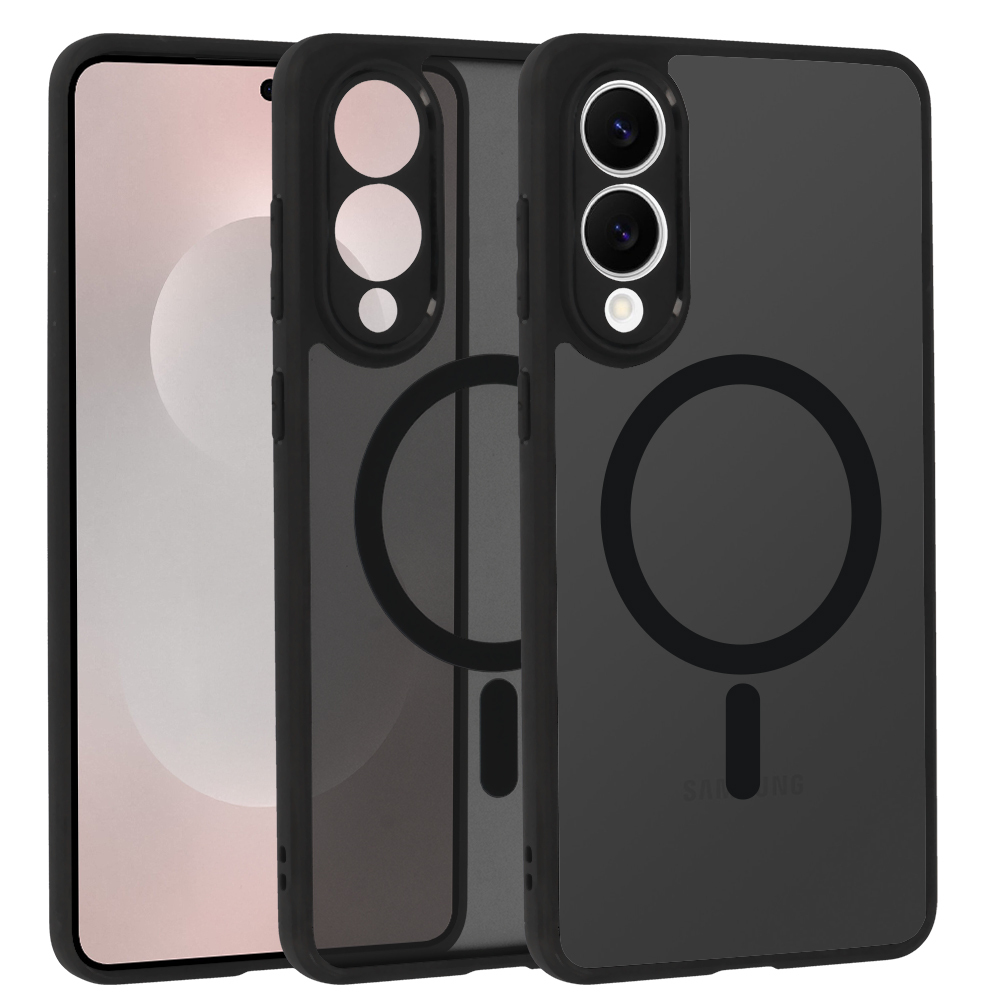 Full Matte Mag Cover jaoks Samsung Galaxy S25 Edge must