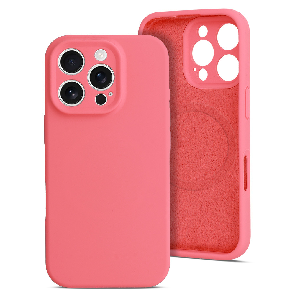 MagColor Pure Ümbris jaoks Iphone 15 Pro punane