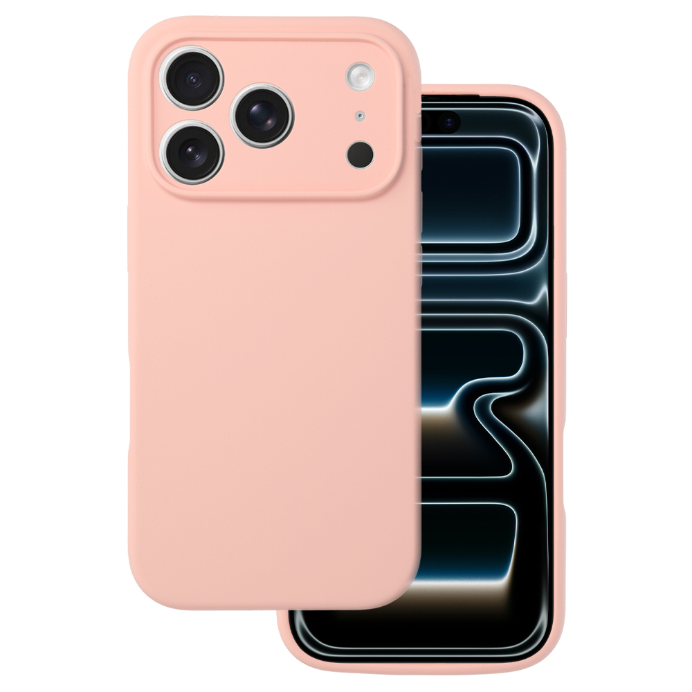 Silicone Lite Ümbris jaoks Iphone 17 Pro Max peach