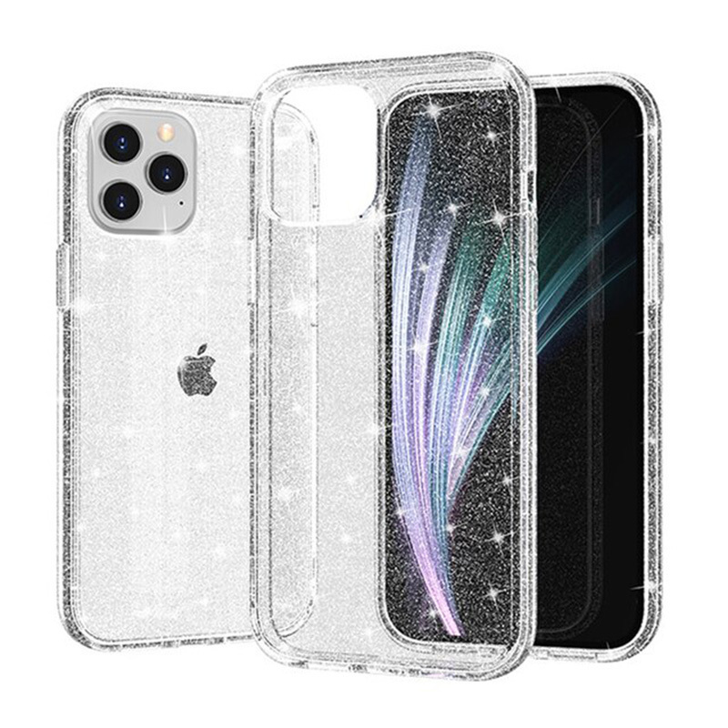 Crystal Glitter Ümbris jaoks Samsung Galaxy A17 5G Silver