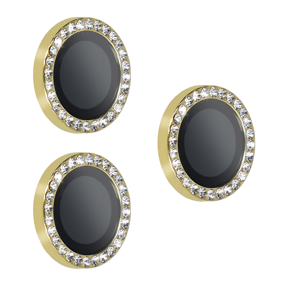 Karastatud klaas HARD DIAMOND jaoks camera (LENS) jaoks Iphone 17 Pro/17 Pro Max kuldne (lens 3 pieces)