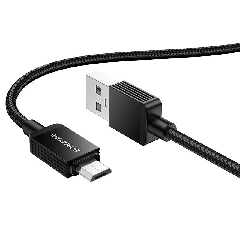 Borofone Kaabel BX120 Placer - USB to Micro USB - 2,4A 1 metre must