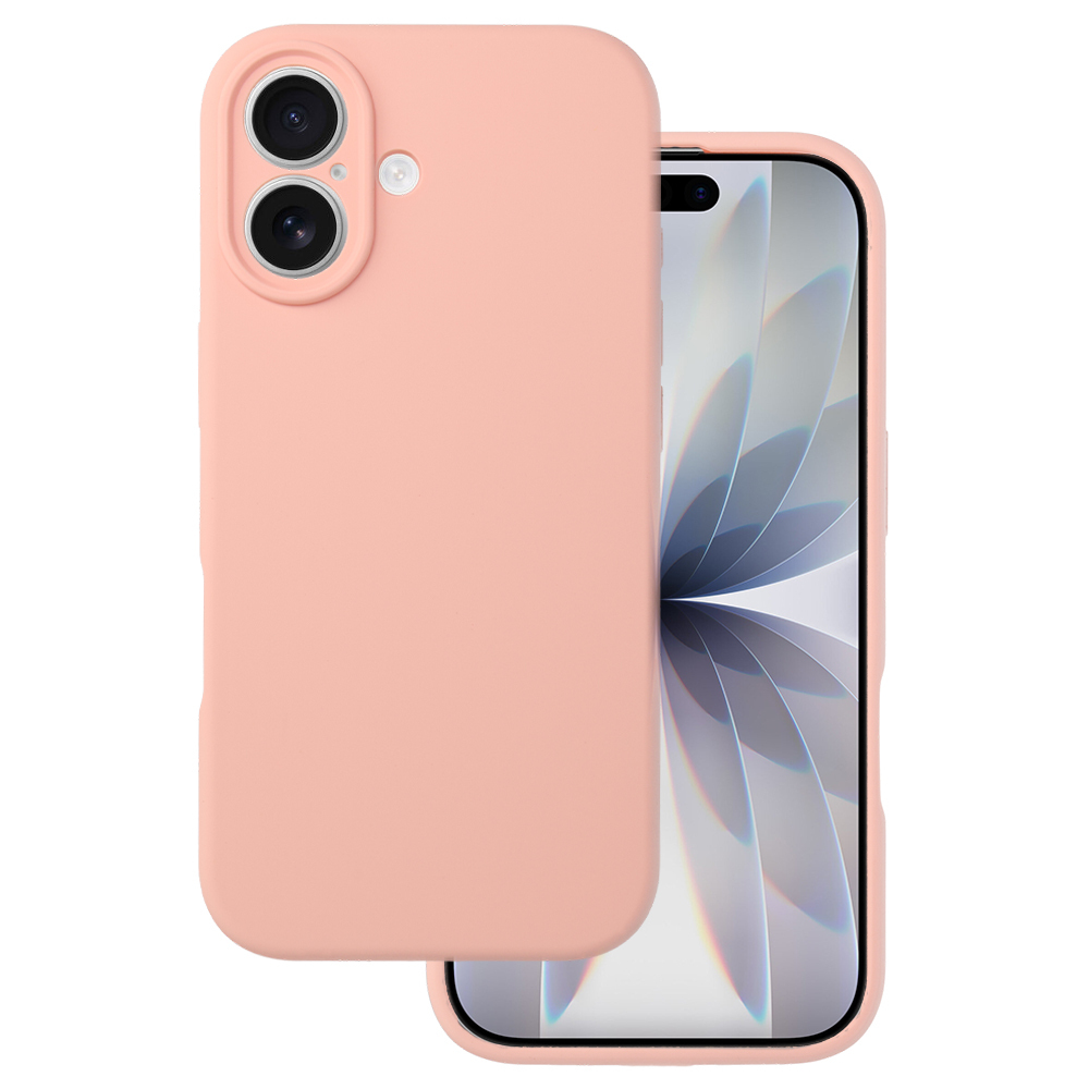Silicone Lite Ümbris jaoks Iphone 17 peach