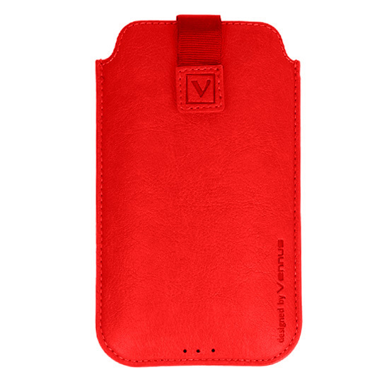 Vennus Deko Ümbris (Size 14) jaoks Iphone 15/15 Pro/16/16 Pro/Samsung S24/S25 RED