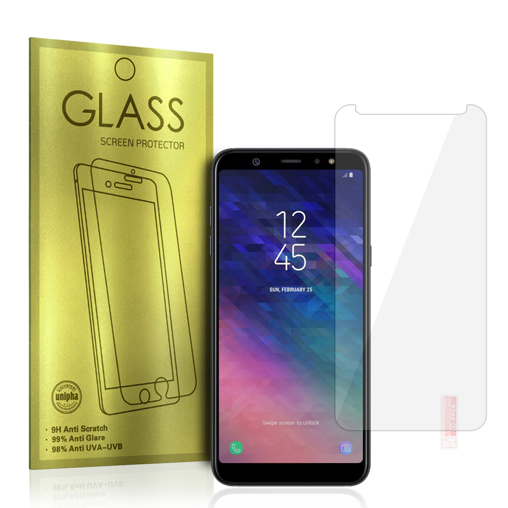 Karastatud klaas Kuldne jaoks SAMSUNG GALAXY A6 (2018)