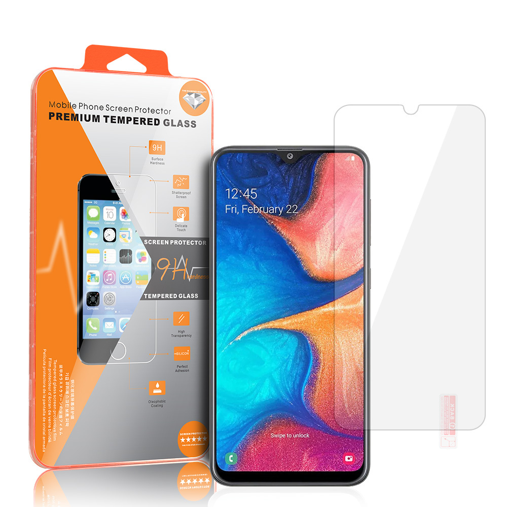 Karastatud klaas Oranž jaoks SAMSUNG GALAXY A20/M30/M30S/HUAWEI Y7 2019/XIAOMI MI 9/VIVO Y9S