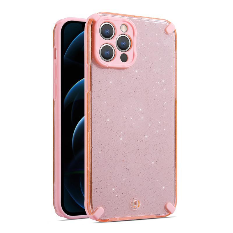 Armor Glitter Ümbris jaoks Iphone 11 Pro roosa