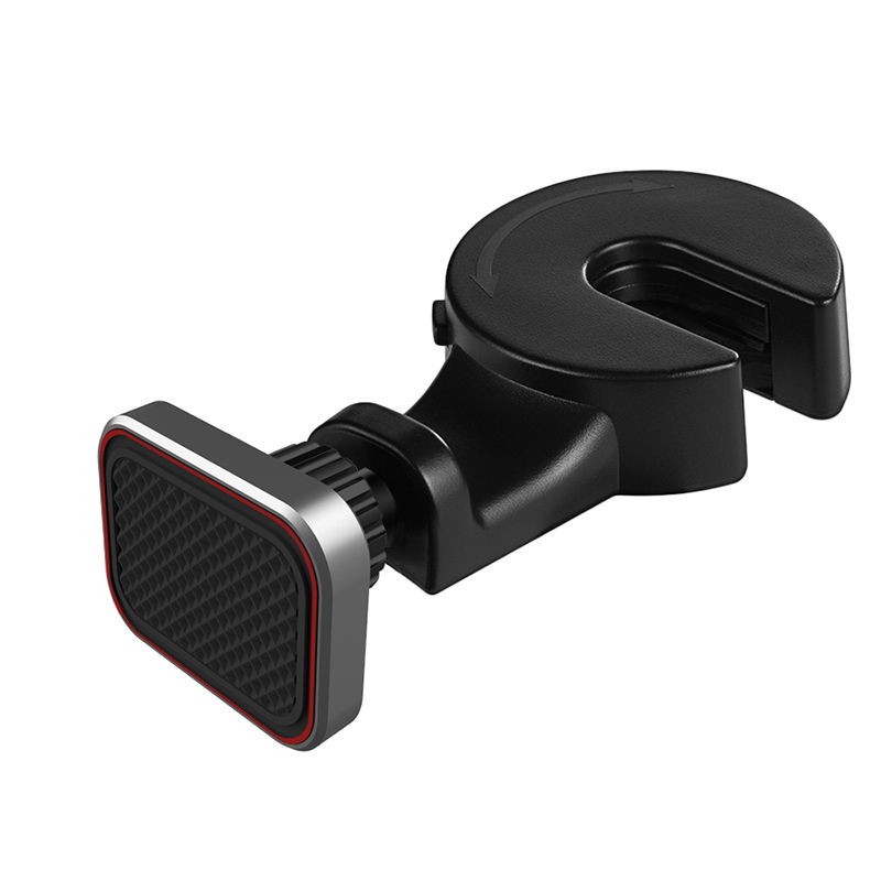 Magnetic car hoidja headrest mount Type 2 must-punane