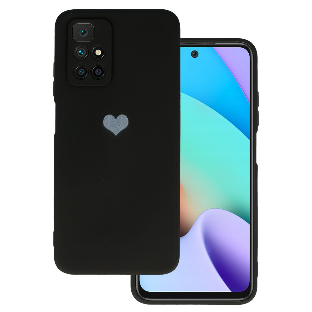 Vennus Silicone Heart Ümbris jaoks Xiaomi Redmi 10 design 1 must