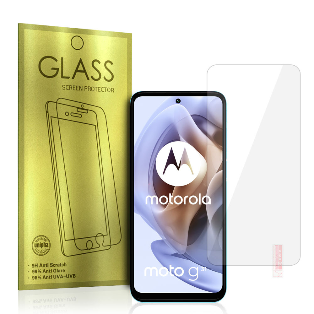 Karastatud klaas Kuldne jaoks MOTOROLA MOTO G31/G41/G71